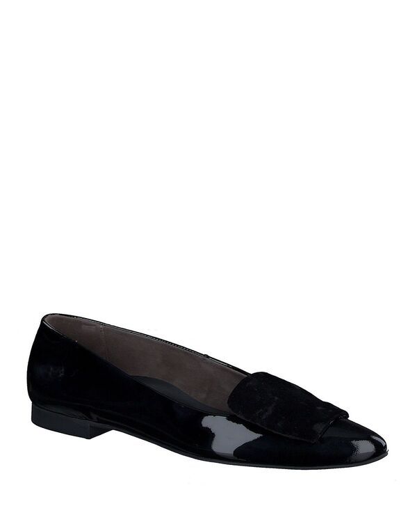 ポール・グリーン レディース シューズ パンプス Paul Green Womens Teddy Flats Black Leather ブラック