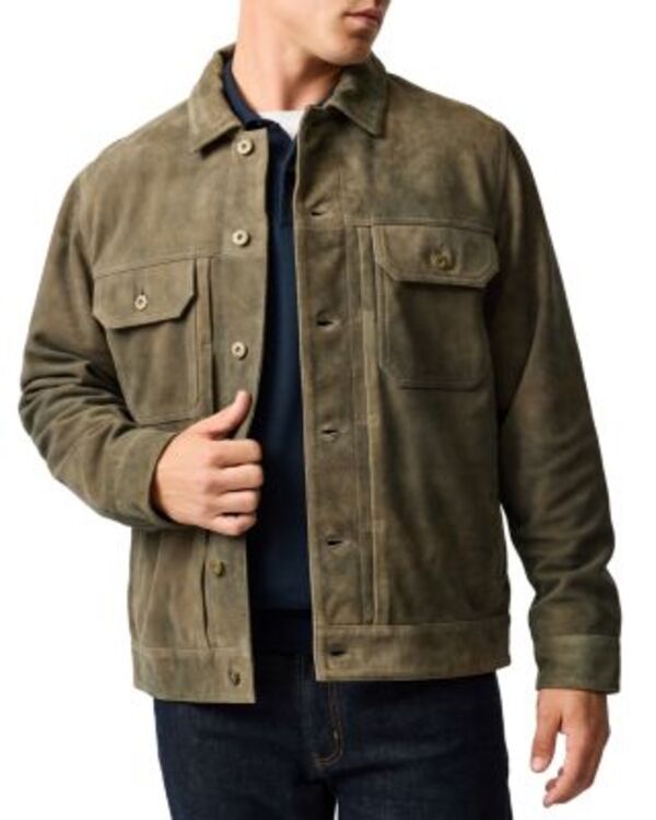 ロッドアンドグン メンズ アウター ジャケット・ブルゾン Rodd Gunn Little River Trucker Jacket Mouse