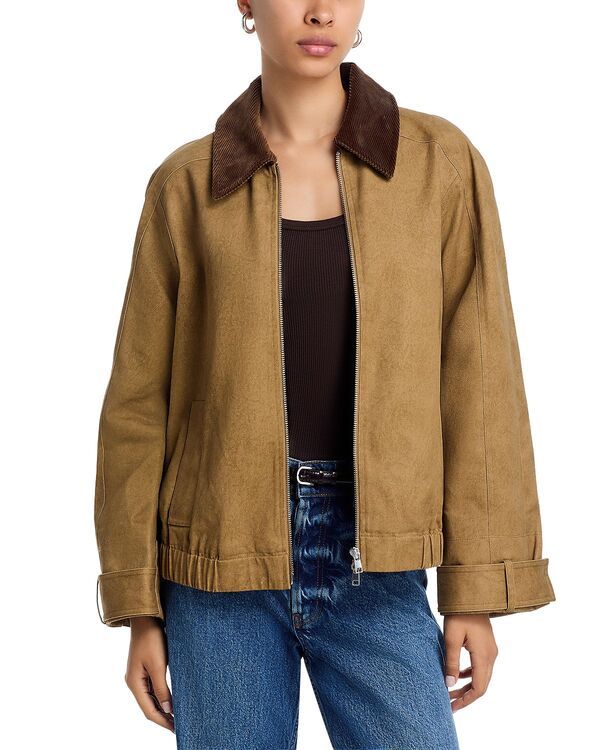 レイルズ レディース アウター ジャケット・ブルゾン Rails York Zip Front Jacket Yellowstone