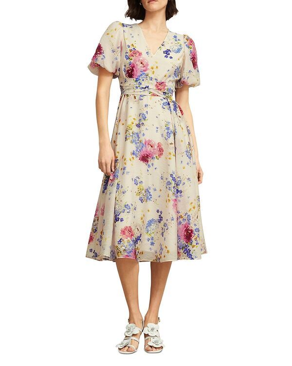 ホッブスロンドン レディース トップス ワンピース HOBBS LONDON Barrington Dress Brulee Multi マルチカラー