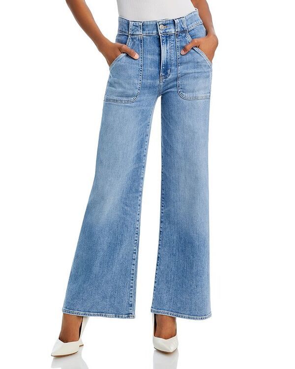 フレーム レディース ボトムス デニムパンツ ワイドレッグ ジーンズ FRAME Modern Pocket High Rise Wide Leg Jeans in Carpenter Carpenter