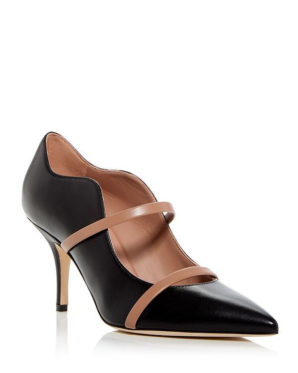 マローンスリアーズ レディース シューズ パンプス Malone Souliers Womens Maureen Pointed Toe Pumps BlackNappa ブラック