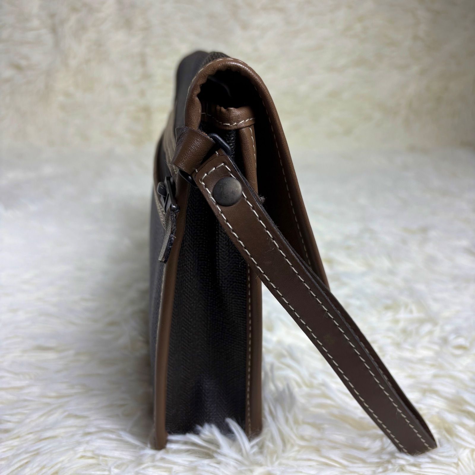 極美品】dunhill ダンヒル セカンドバッグ クラッチバッグ 