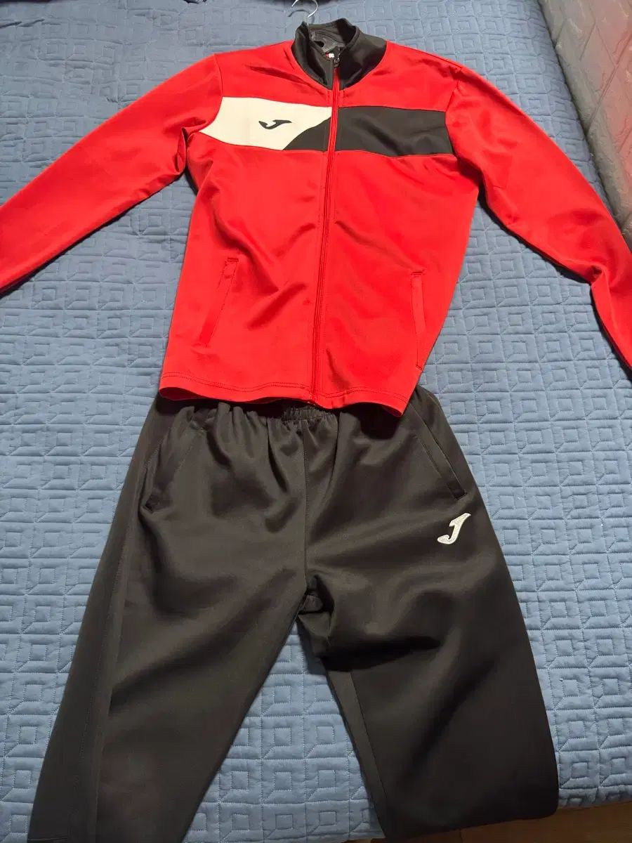 Joma (ホマ) トレーニングウェア セット レッド/ブラック