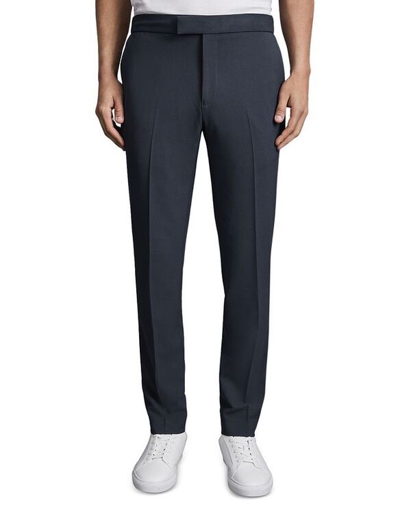 レイス メンズ ボトムス カジュアルパンツ スリムフィット パンツ REISS Found Drawcord Slim Fit Pants Airforce Blue ブルー