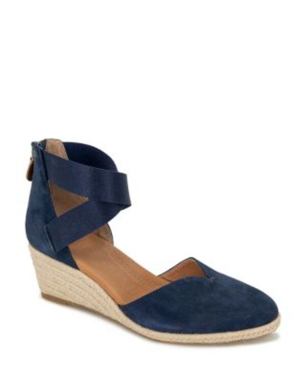 ケネスコール レディース シューズ パンプス アンクル Gentle Souls by Kenneth Cole Womens Oryankle Strapumps Navy Suede ネイビー