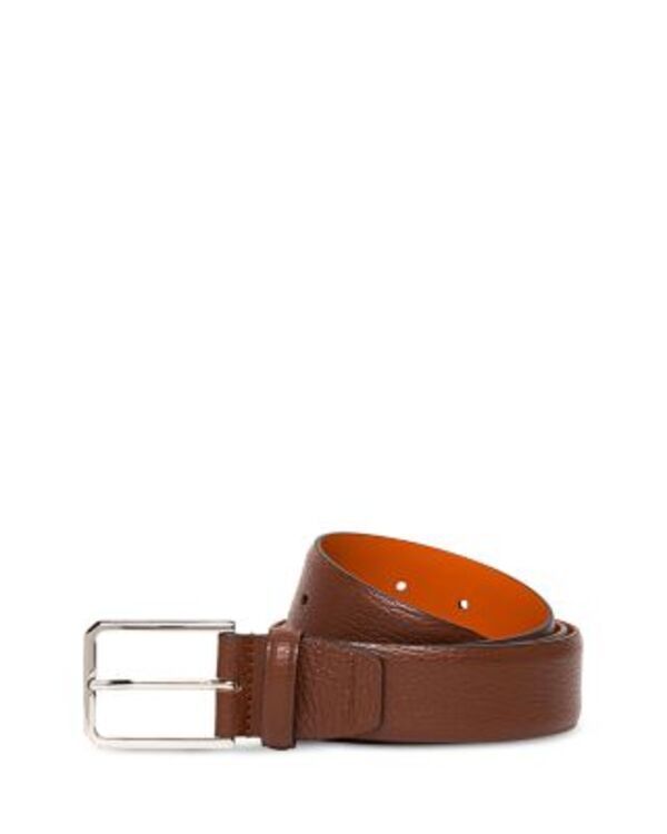 サントーニ メンズ アクセサリー ベルト レザー Santoni Mens Leather Beltan タン