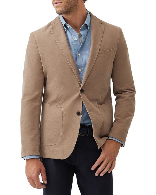 ロッドアンドグン メンズ アウター ジャケット・ブルゾン スリムフィット ジャケット Rodd Gunn Saint Bathans Slim Fit Jacket Tan タン