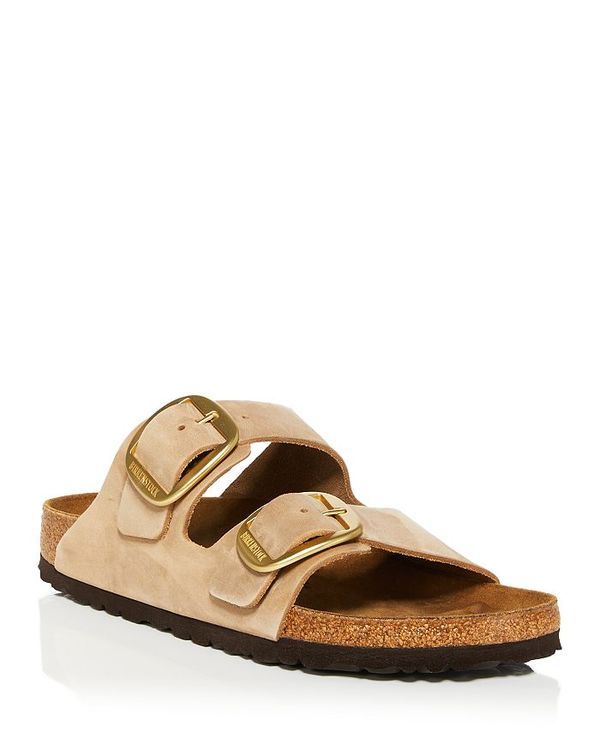 ビルケンシュトック レディース シューズ サンダル Birkenstock Womens Arizona Big Buckle Slide Sandals Sandcastle