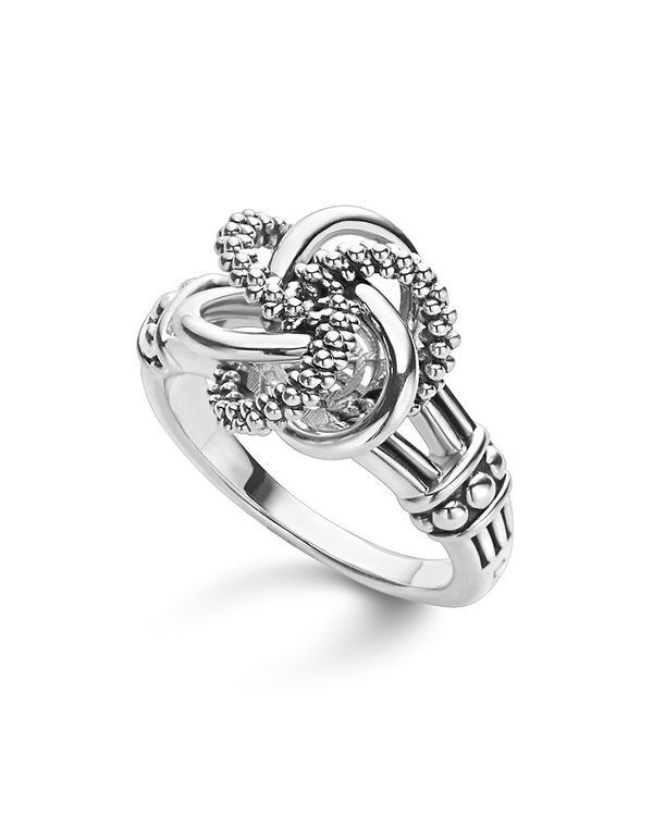 ラゴス レディース アクセサリー リング LAGOS Sterling Silver Love Knot Ring Silver シルバー
