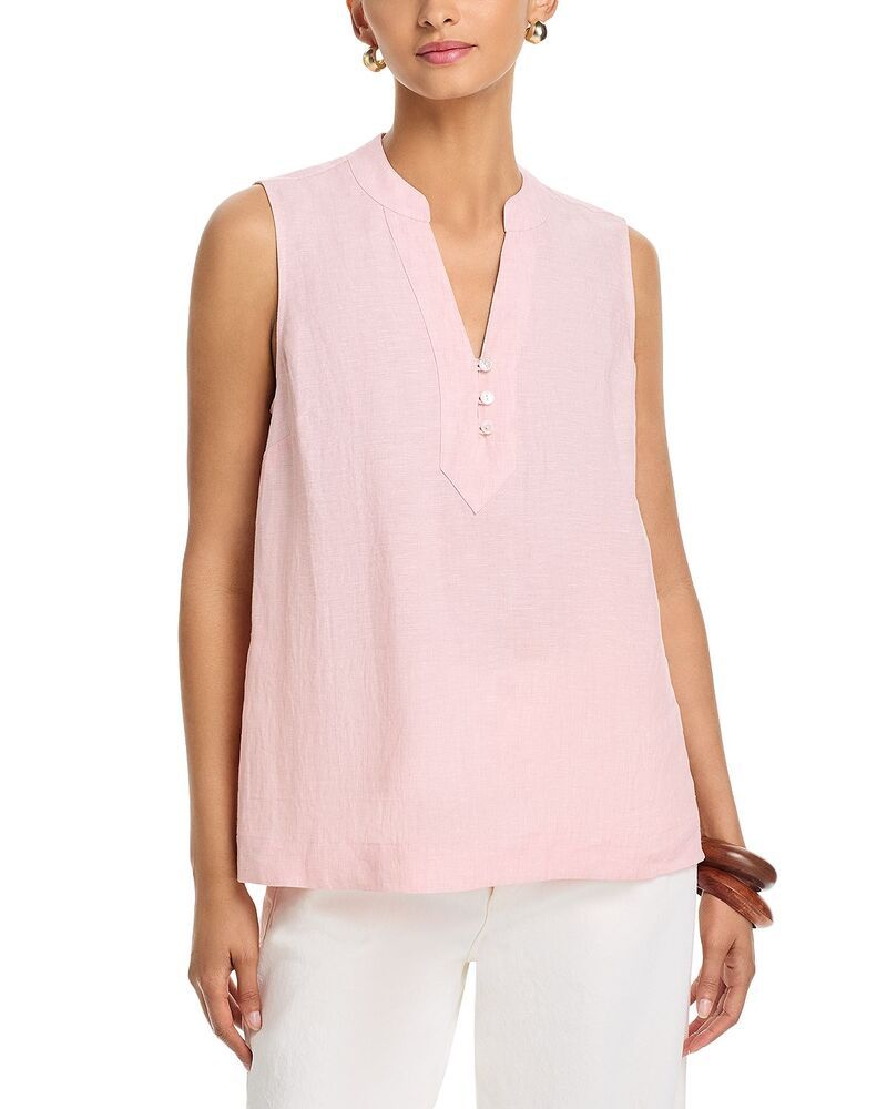 トッミーバハマ レディース トップス シャツ ノースリーブ Tommy Bahama Coastalina Sleeveless Popover Shirt Light Salmon サーモン