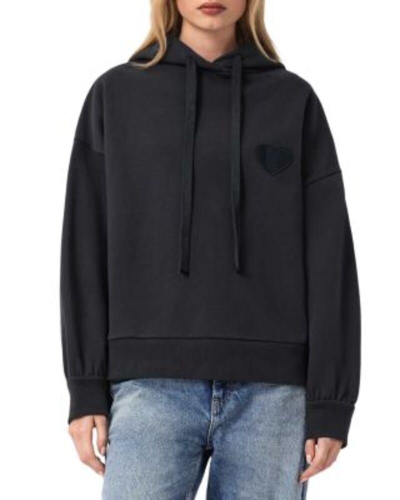 オールセインツ レディース アウター パーカー・スウェット ALLSAINTS Lover Eli Hoodie Graphite Blue グラファイト