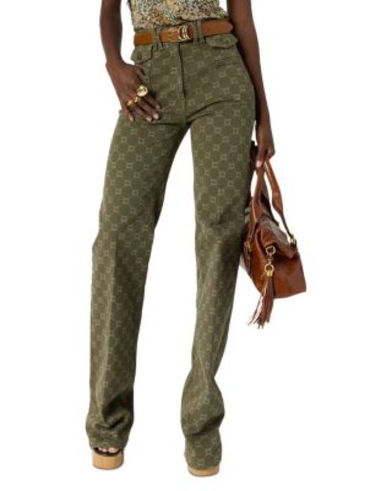 ジェラルド・ダレル レディース ボトムス デニムパンツ ジーンズ Gerardarel Anna Mid Rise Jeans Khaki Green グリーン
