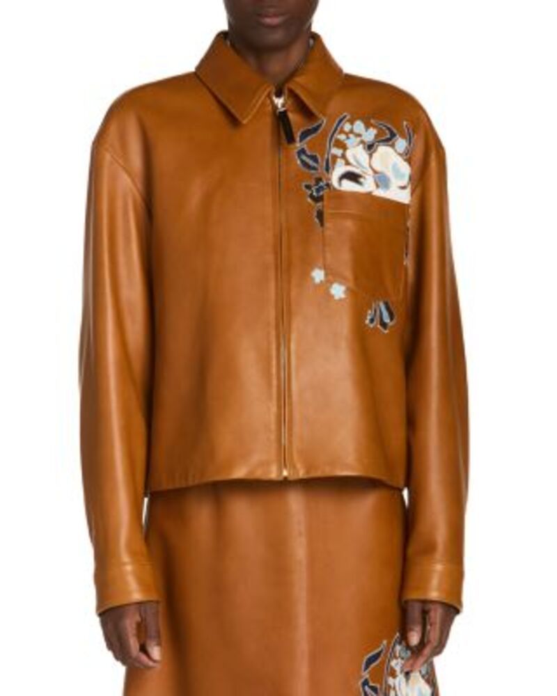 マルニ レディース トップス シャツ レザー Marni Leather Shirt Rust ラスト