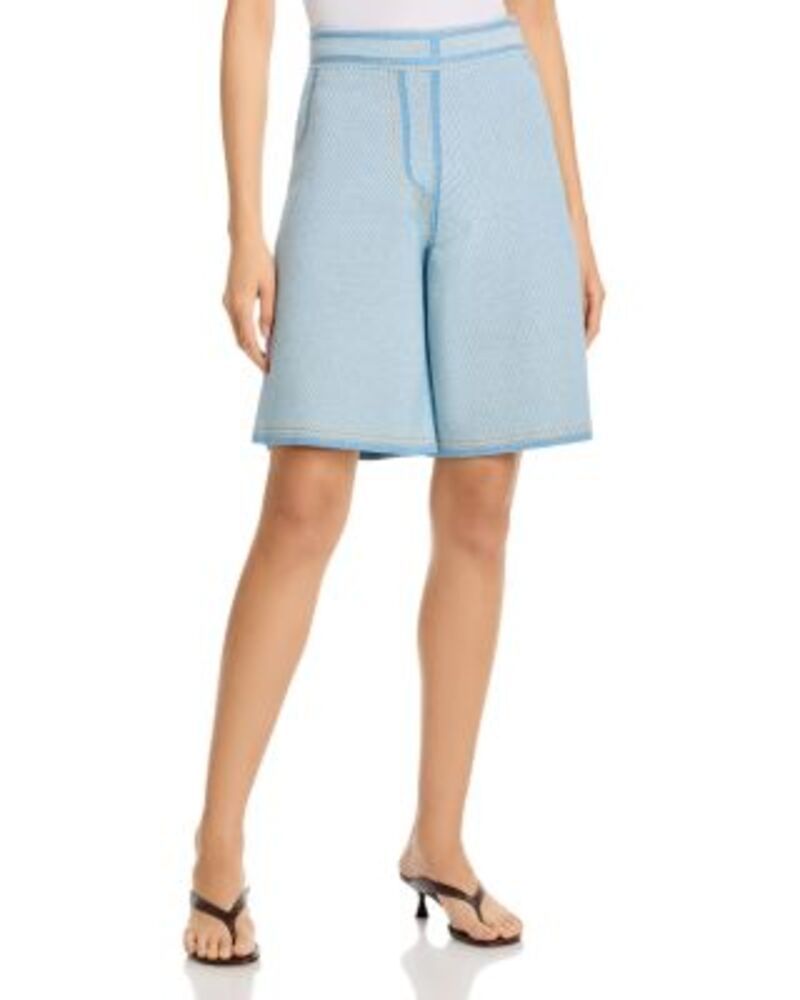 スリーワンフィリップリム レディース ボトムス ハーフパンツ・ショーツ ショートパンツ デニム 31 Phillip Lim Denim Effect Bermuda Shorts Denimulti デニム