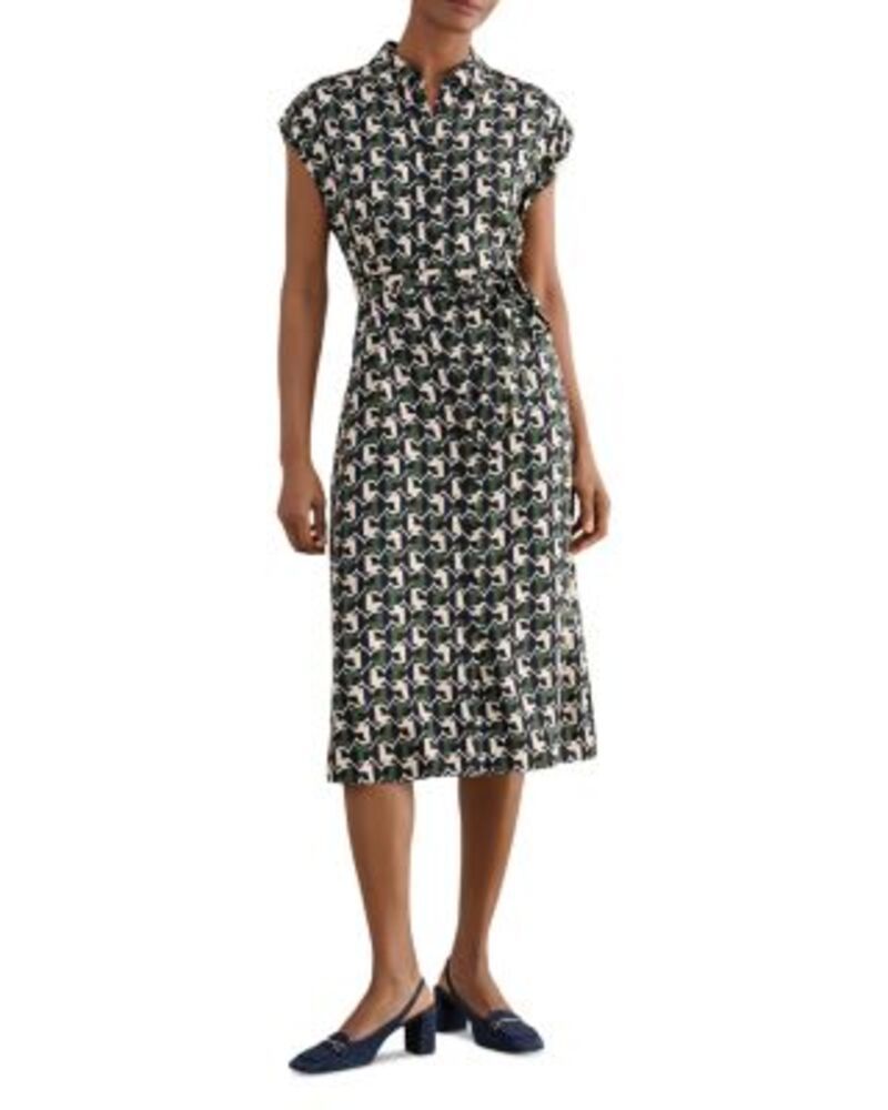 ホッブスロンドン レディース トップス シャツ プリント HOBBS LONDON Kalinda Printed Shirt Dress Multi マルチカラー