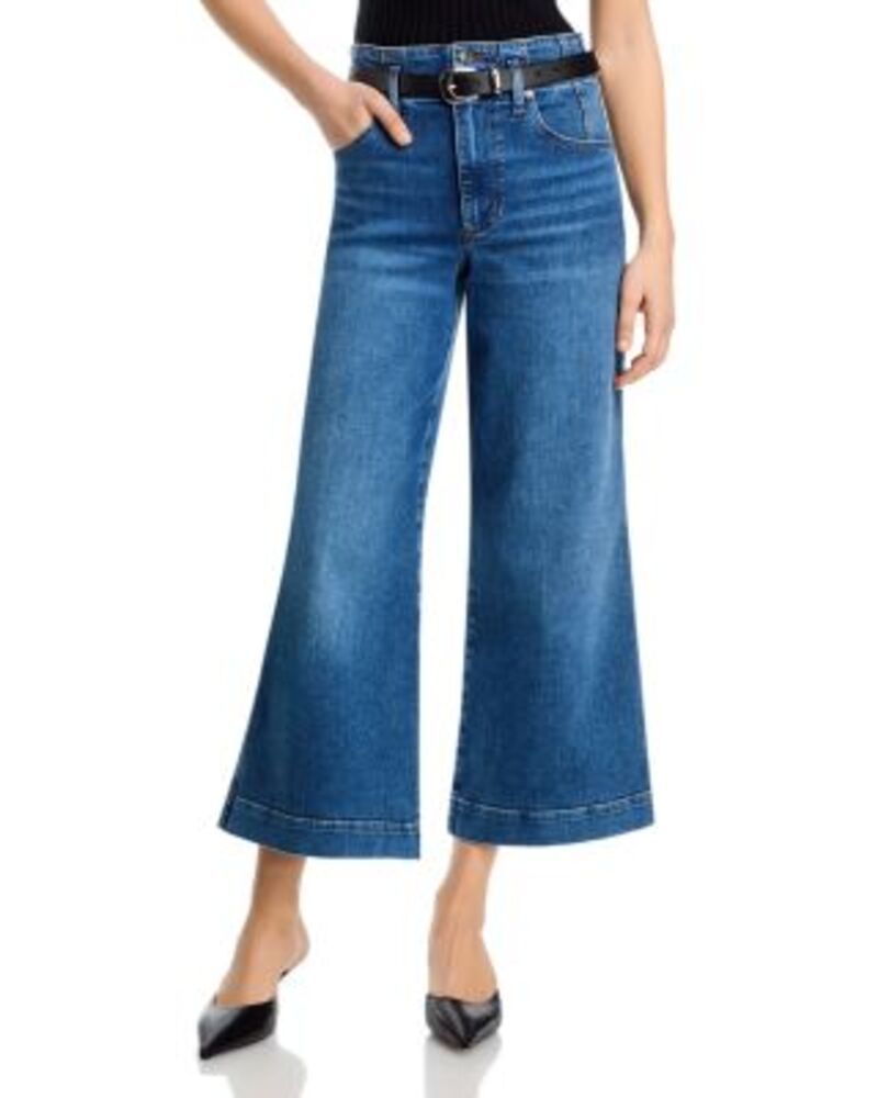 フレーム レディース ボトムス デニムパンツ ジーンズ FRAME The Seamed High Rise Wide Jeans in Charity