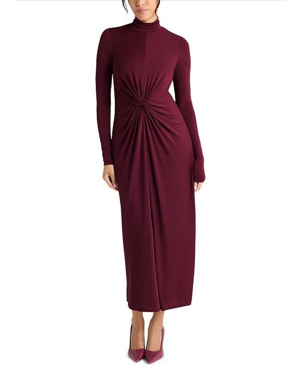 サンク セプト レディース トップス ワンピース モックネック Cinq Sept Tovianna Mock Neck Dress Mulberry