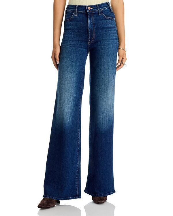 マザー レディース ボトムス デニムパンツ ジーンズ MOTHER The Hustler Roller Sneak High Rise Jeans in Troublemaker Troublemaker