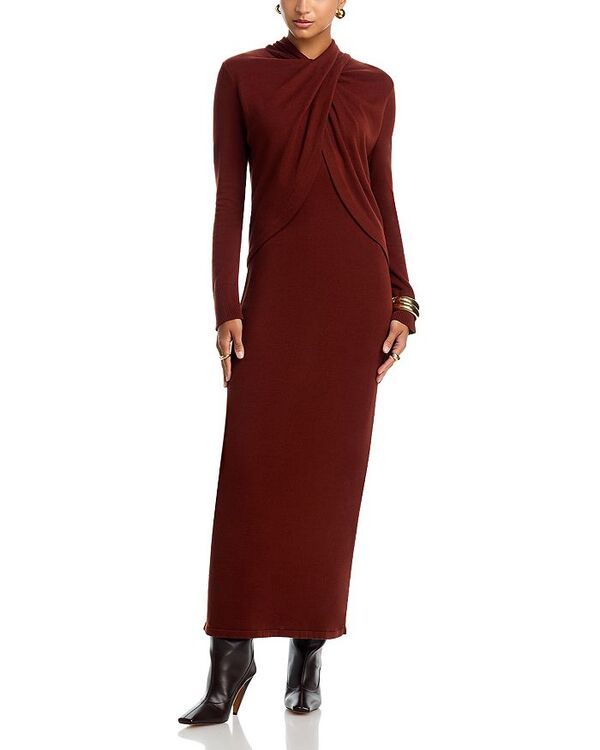 ジョアンナオッティ レディース トップス ワンピース ニット Johanna Ortiz Knit Dress Chocolate チョコレート