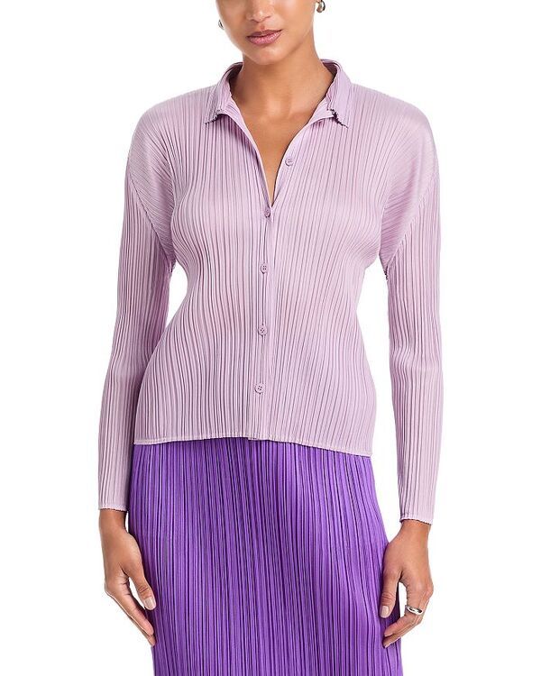 プリーツ プリーズ イッセイ ミヤケ レディース トップス シャツ プリーツ PLEATS PLEASE ISSEY MIYAKE Pleated Shirt Light Pink ピンク
