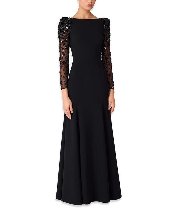 ジェニー・パッカム レディース トップス ワンピース マキシワンピース マキシ Jenny Packham Sylvia Maxi Dress Liquorice