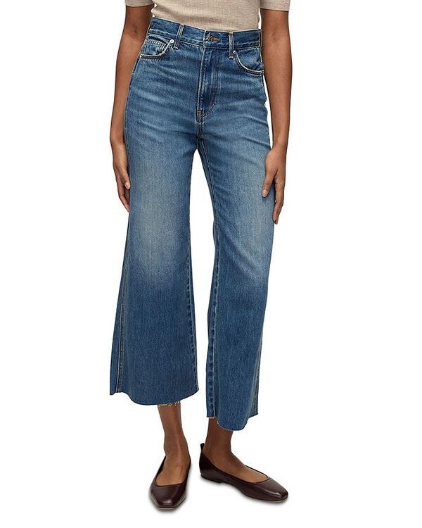 ヴェロニカ ベアード レディース ボトムス デニムパンツ フレア アンクル ジーンズ Veronica Beard Taylor High Rise Ankle Flare Leg Jeans in Rebel Moon Rebel Moon