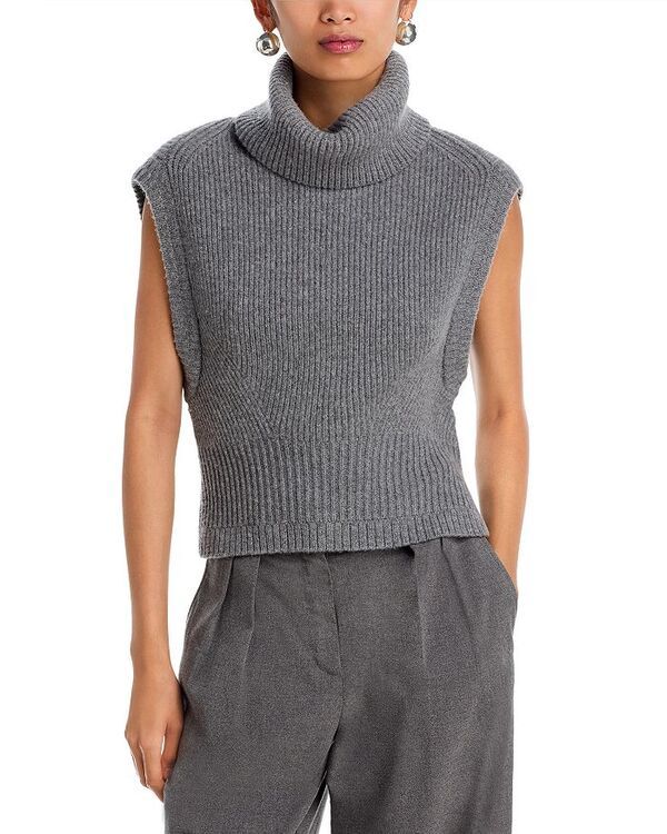 シムカイ レディース アウター ニット・セーター セーター SIMKHAI Maple Sweater Heather Grey グレー