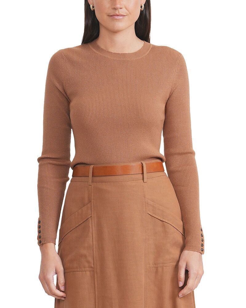 ポイント レディース アウター ニット・セーター Point Scallop Knit Sweater Foxtrot