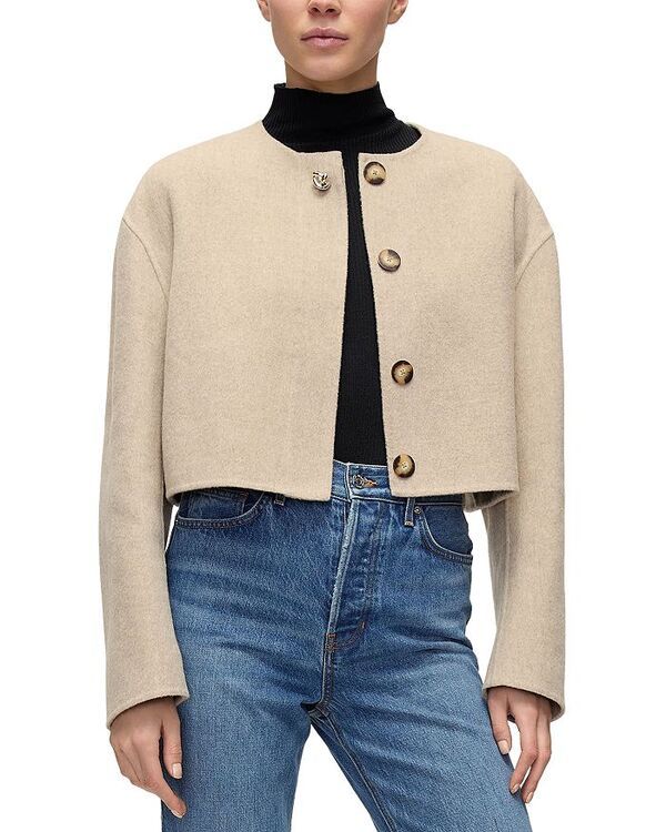 ヴェロニカ ベアード レディース アウター ジャケット・ブルゾン ジャケット Veronica Beard Philips Jacket Oatmeal Melange オートミール