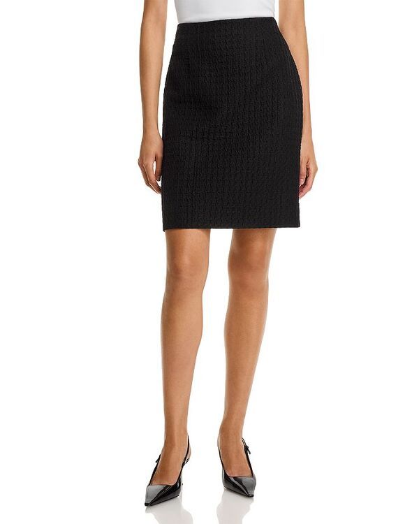 ラファイエットワンフォーエイト レディース ボトムス スカート ハイウエスト ミニ Lafayette 148 New York High Waist Mini Skirt Black ブラック