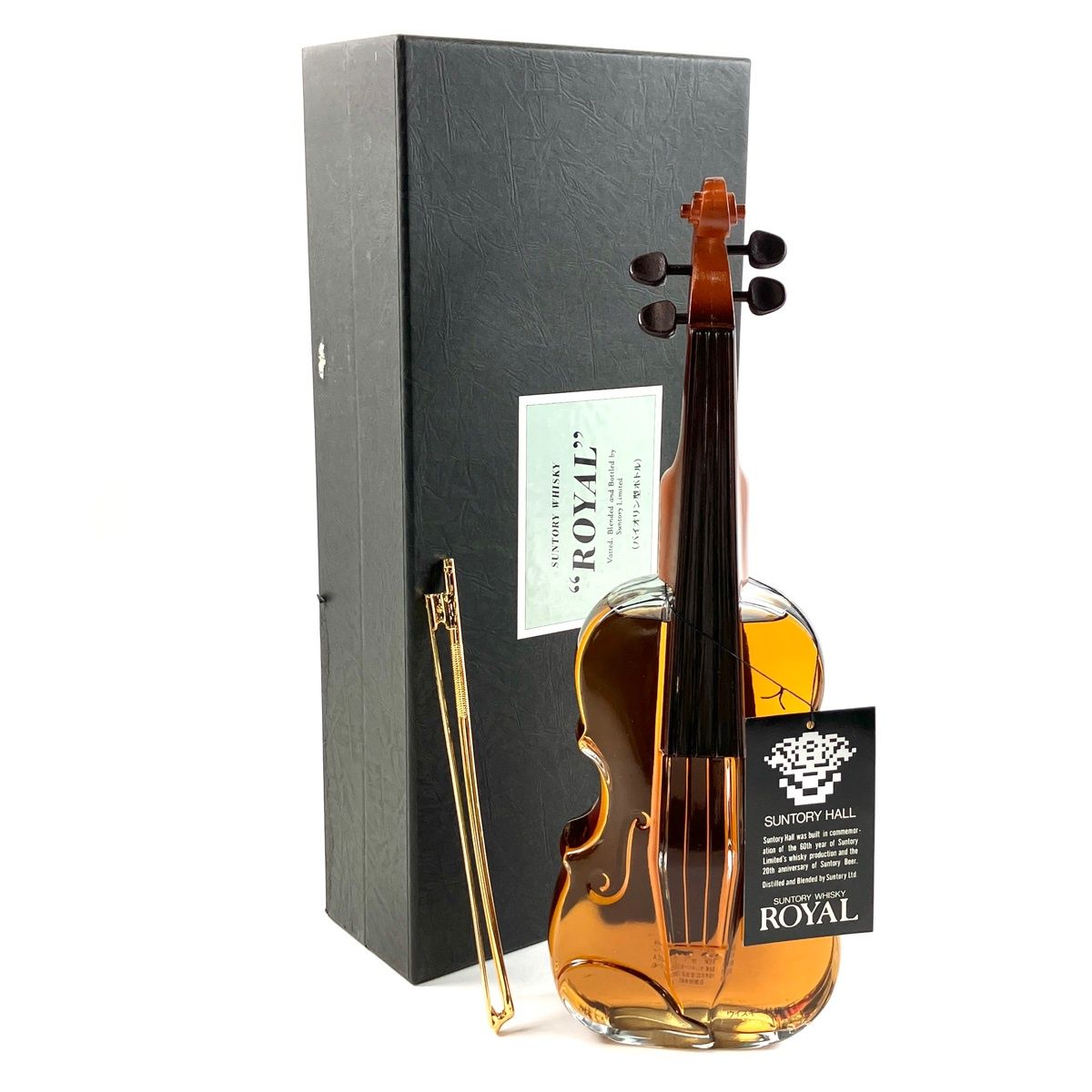 【東京都内限定お届け】 サントリー SUNTORY ローヤル バイオリン型ボトル 700ml 国産ウイスキー 【古酒】 14,430円