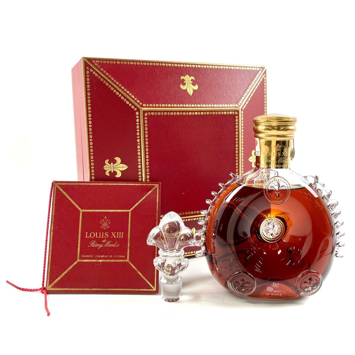レミーマルタン REMY MARTIN ルイ13世 四角形箱 ユリ刻印 700ml ブランデー コニャック 【古酒】