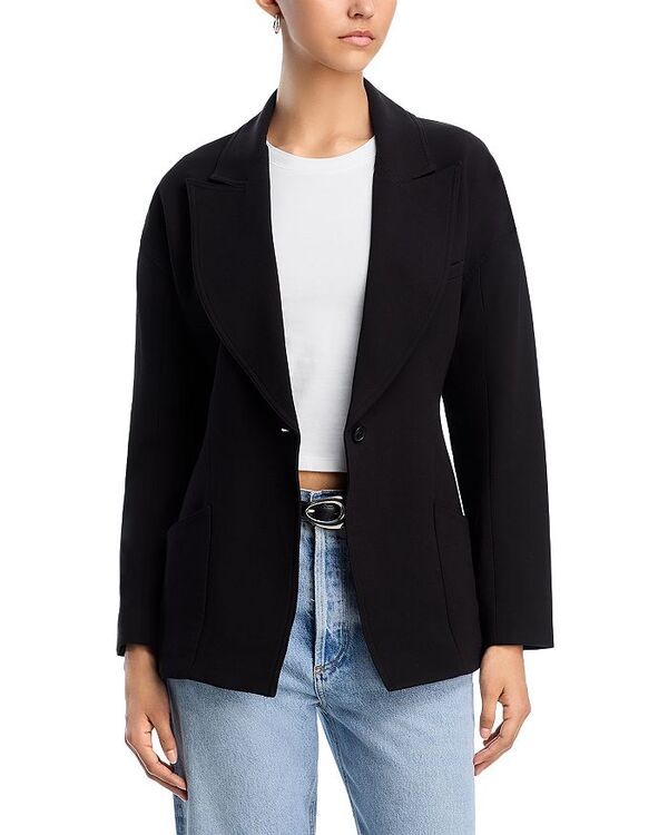 スタウド レディース アウター ジャケット・ブルゾン ブレザー STAUD Cole Blazer Black ブラック