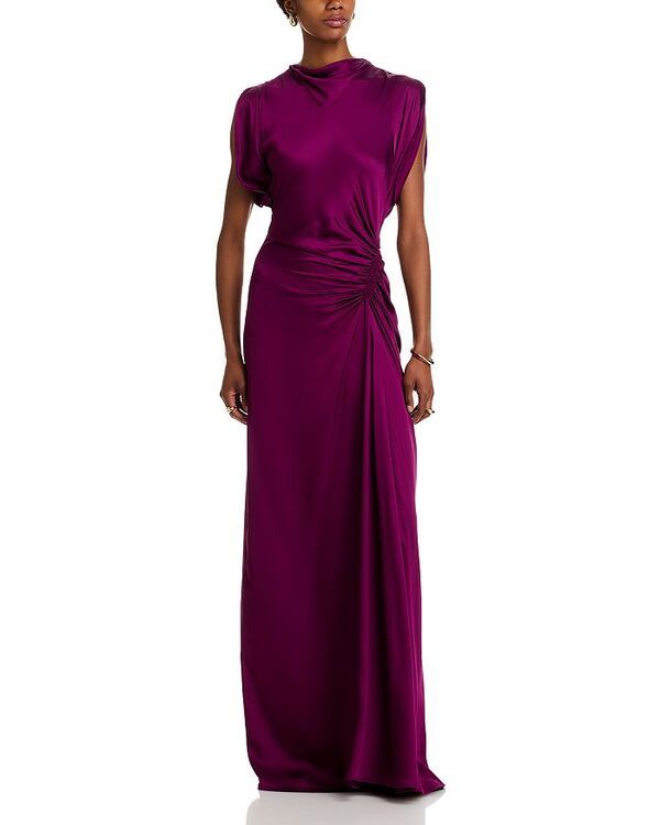 エーエルシー レディース トップス ワンピース ギャザー ALC Nadia Ruched Gown Jewel