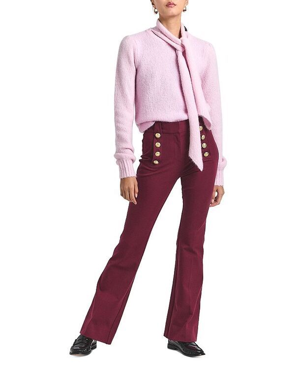 デレクラムテンクロスバイ レディース アンダーウェア ナイトウェア パンツ Derek Lam 10 Crosby Robertson Flare Pants Bordeaux 29,120円