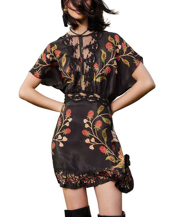 ファーム レディース トップス ワンピース ミニワンピース ミニ FARM Rio Berry Garden Mini Dress Berry Garden