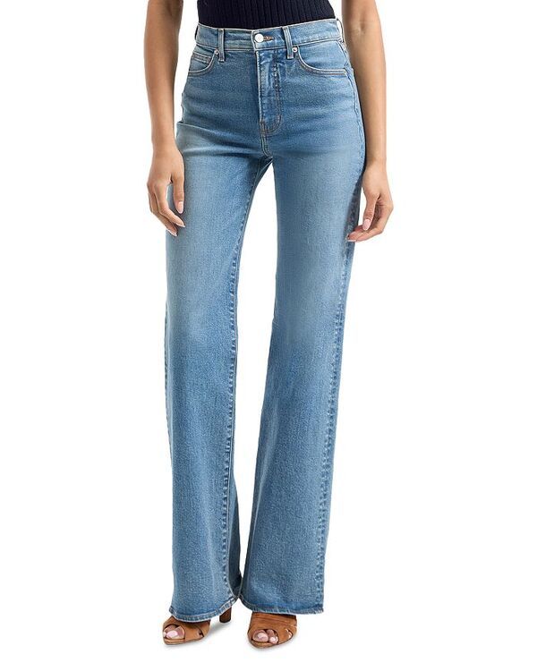 ヴェロニカ ベアード レディース ボトムス デニムパンツ ワイドレッグ ジーンズ Veronica Beard Crosbie High Rise Wide Leg Jeans in Ripple Haze Ripple Haze