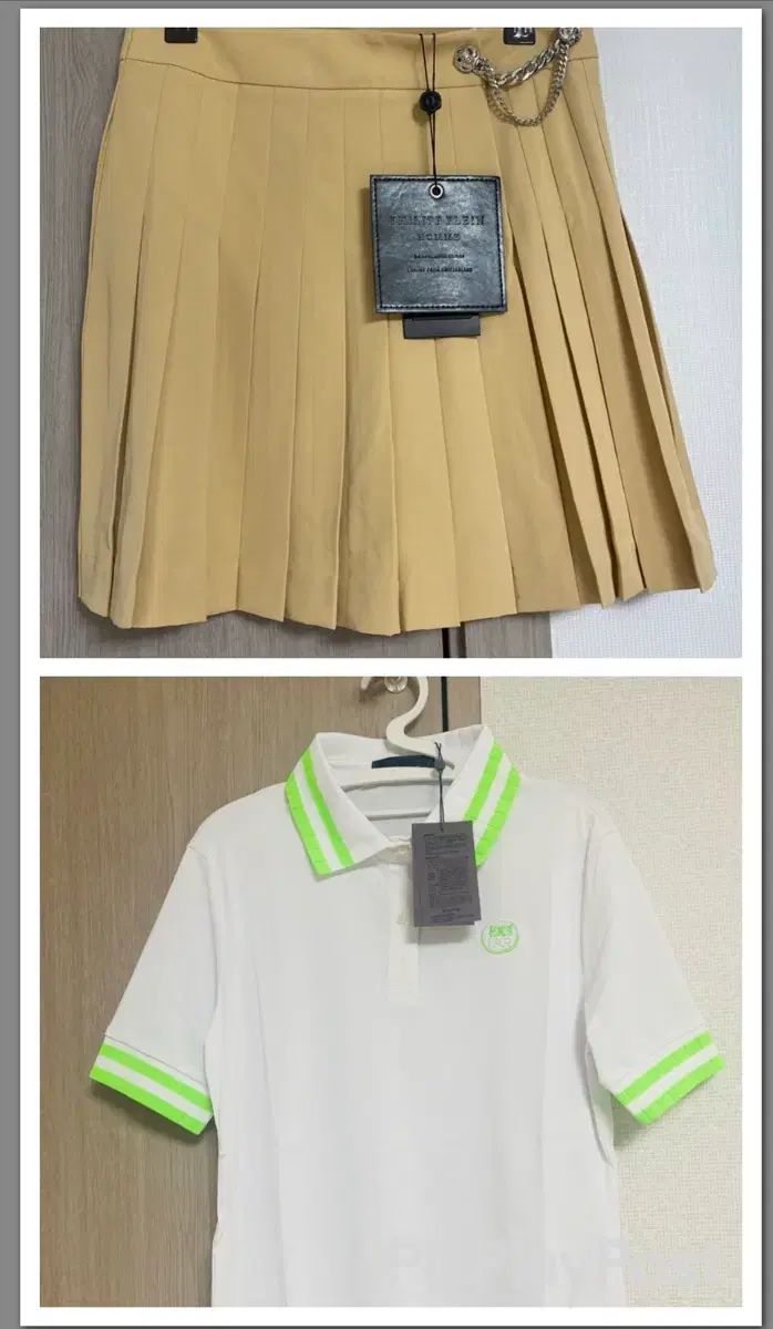 フィリッププレイン スカート & G FORE(ジーフォア) 半袖Tシャツ セット