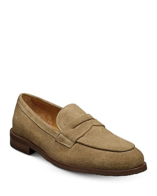 アレン エドモンズ メンズ シューズ スリッポン・ローファー スエード ローファー Allen Edmonds Mens Como Suede Slip On Loafers Tobacco