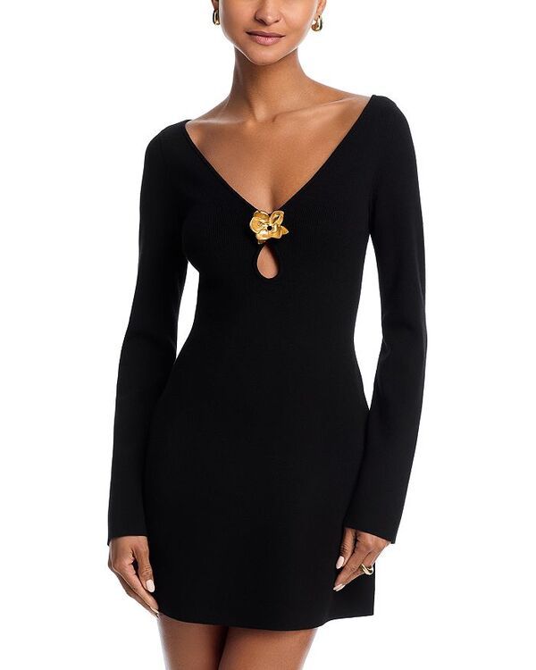 カルト ガイア レディース トップス ワンピース ニット Cult Gaia Mani Knit Dress Black ブラック
