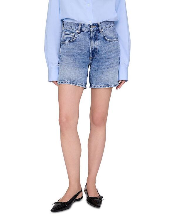 アニービン レディース ボトムス ハーフパンツ・ショーツ ショートパンツ デニム Anine Bing Heath Denim Shorts Summer Blues デニム