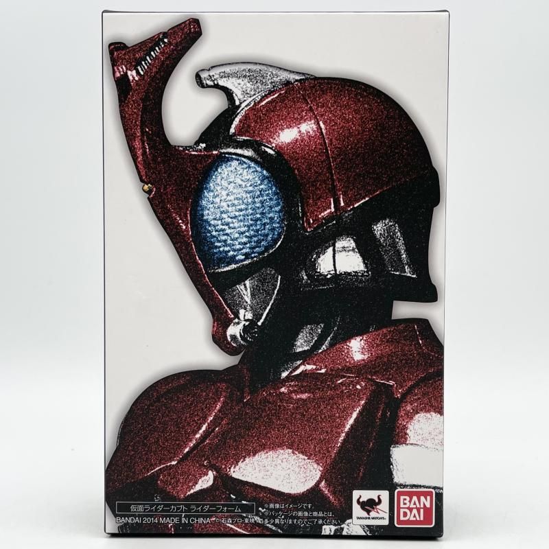 【中古】開封 S.H.Figuarts 真骨彫製法 仮面ライダーカブト ライダーフォーム バンダイ[17]