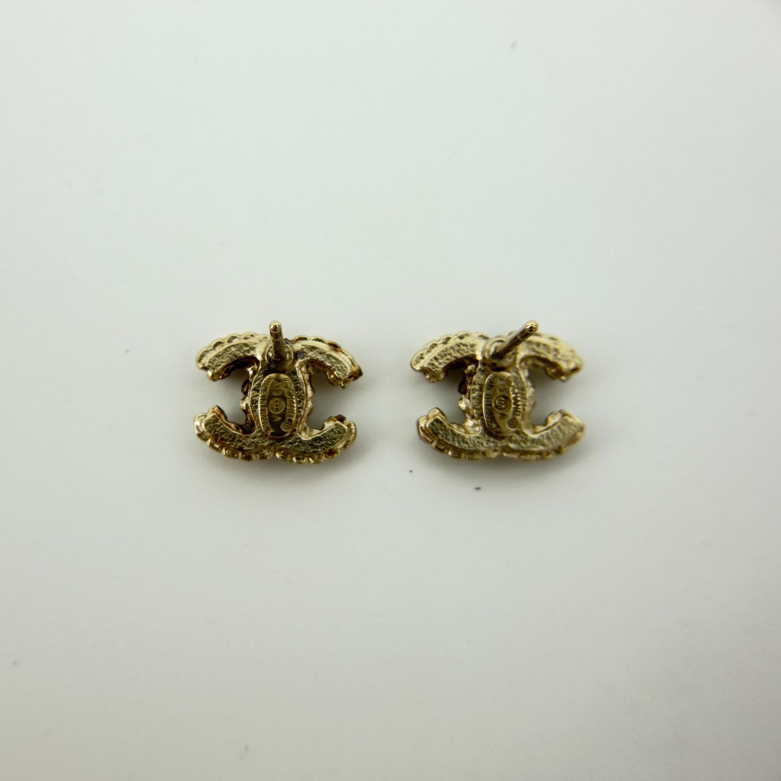 中古】CHANEL シャネル ココマーク ピアス ゴールド A12A ヴィンテージ