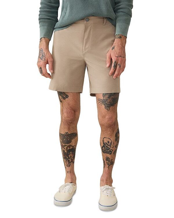 ファレティ メンズ ボトムス ハーフパンツ・ショーツ ショートパンツ Faherty All Day 7 Shorts Khaki カーキ