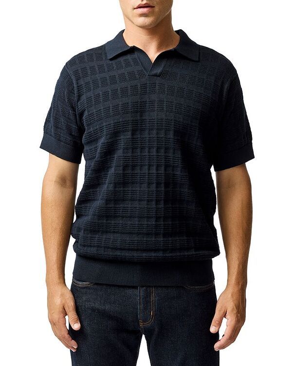 ロッドアンドグン メンズ トップス ポロシャツ ニット Rodd Gunn Marriot Island Knit Polo Eclipse