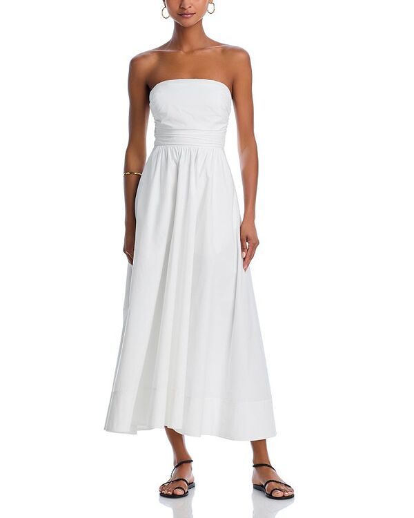 エーエルシー レディース トップス ワンピース ALC Tate Dress White ホワイト