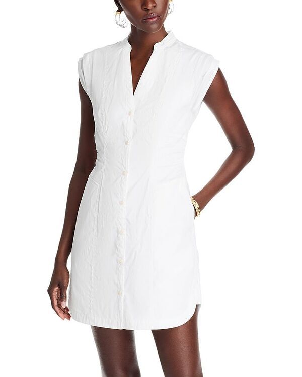 デレクラムテンクロスバイ レディース トップス ワンピース Derek Lam 10 Crosby Elyse Dress White ホワイト