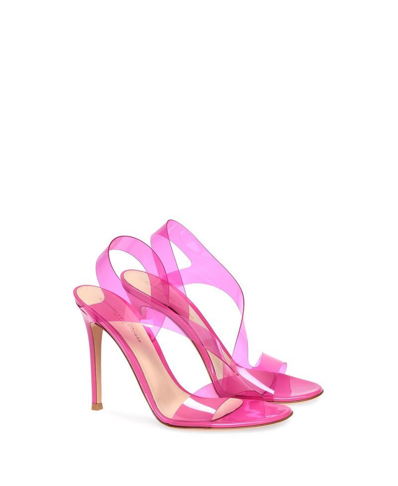 ジャンヴィト ロッシ レディース シューズ サンダル Gianvito Rossi Womens Metropolisandals Pink TPU ピンク