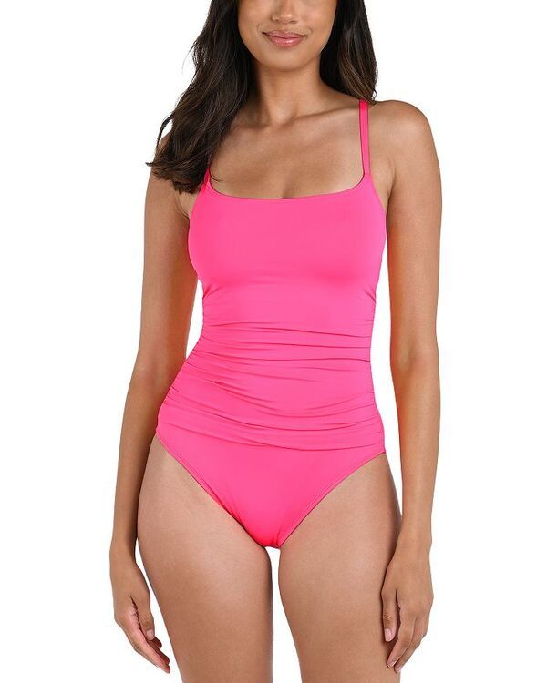 ラブランカ レディース 水着 上下セット La Blanca Island Goddess One Piece Swimsuit Bright Pink ピンク